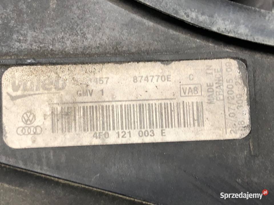 WENTYLATOR CHŁODNICY AUDI A6 C6 20 170 sprzedam