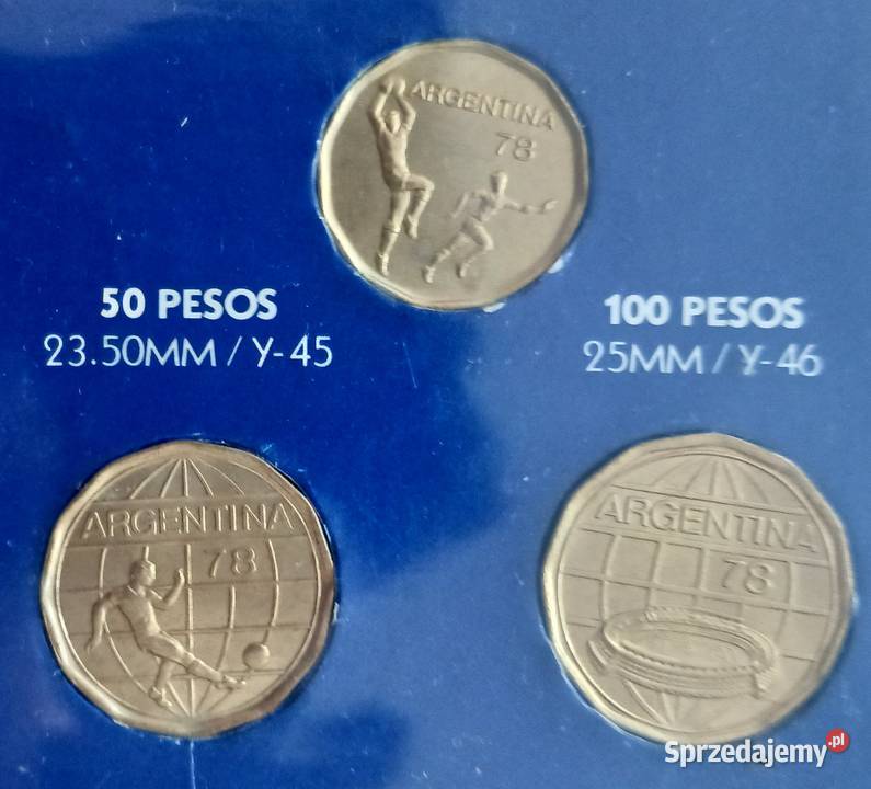 Zestaw z 1977 Argentyna MŚ w Piłce Nożnej 1978 Konin