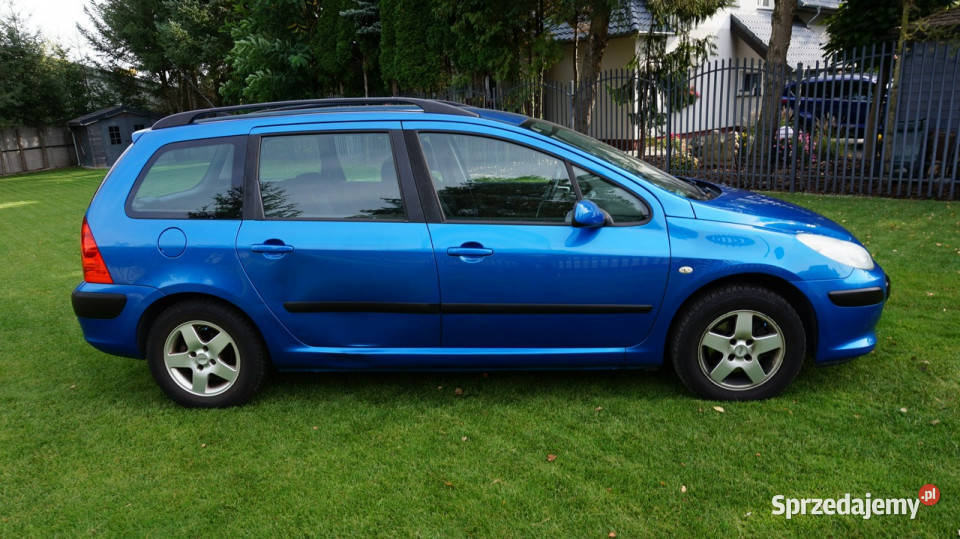 Peugeot 307 zarejestrowany ubezpieczony światła przeciwmgielne