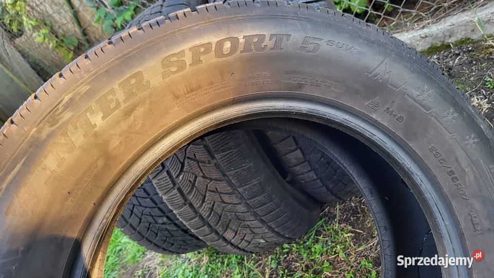 4x 23565 R17 opony zimowe SUV WYSYŁKA Pobiedziska sprzedam