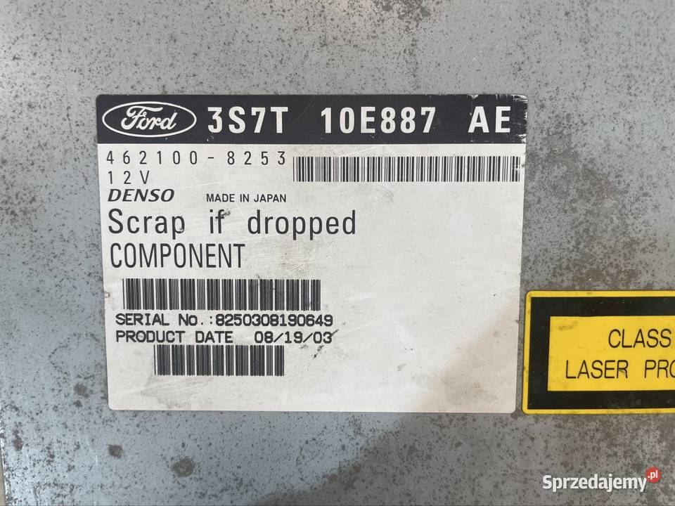 3S7T 10E887 czytnik nawigacji DVD Ford Mondeo Szczecin