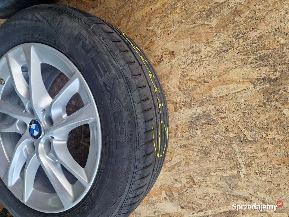 BMW FELGI ALUMINIOWE 16 5X112 ET47 OPONY Średnica 16" wielkopolskie Słowikowo sprzedam