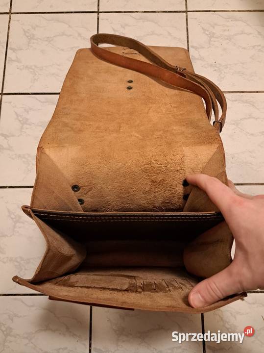 Torba raportówka vintage 100 skóra