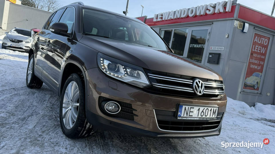 Volkswagen Tiguan 20 Diesel Moc 177 Automat 4X4 Rok produkcji 2014 Elbląg sprzedam