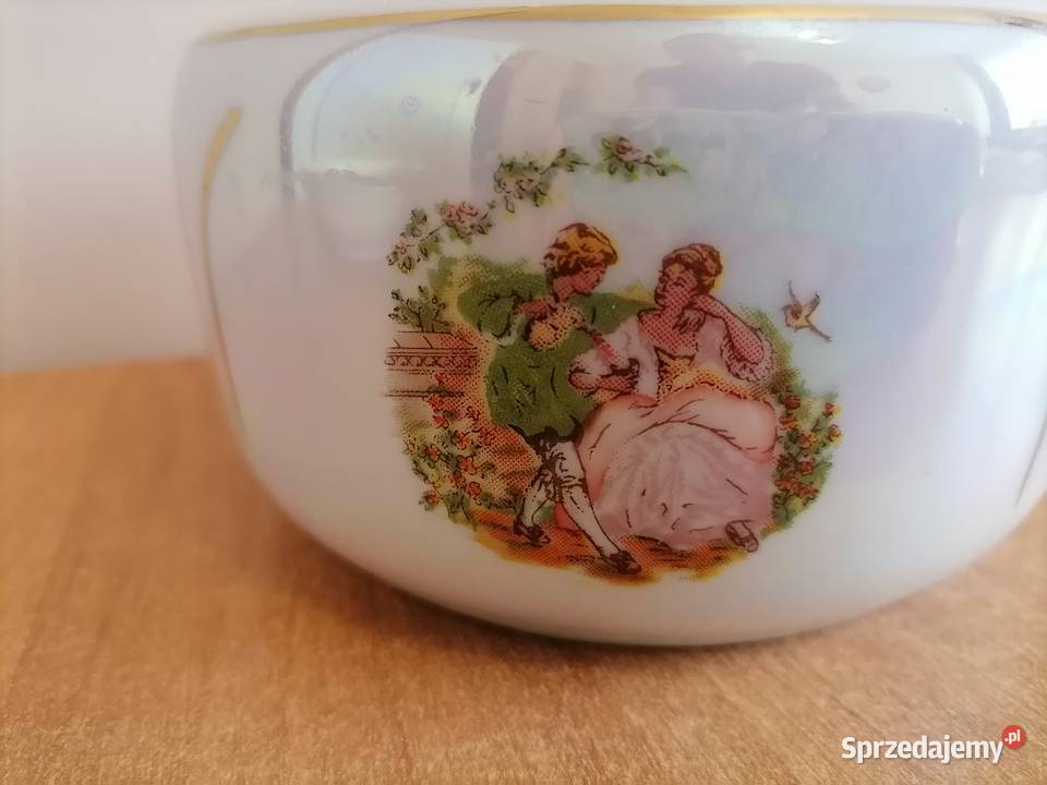 Podgrzewacz Porcelanowy Dostojny Zakochana Para dolnośląskie Wałbrzych