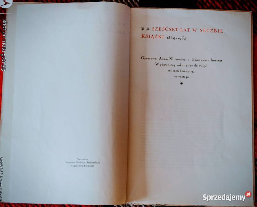 Druk bibliofilski w oorac LUrbańskiego lubelskie Bychawka Trzecia
