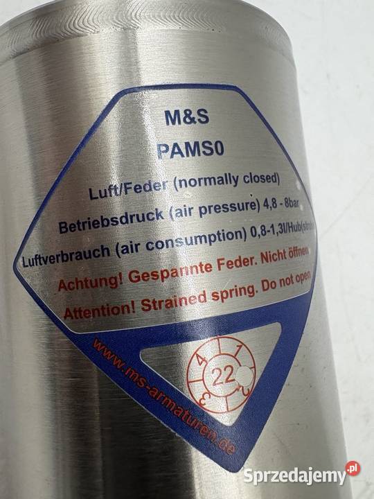 MS PAMS0 Valve DN65 Warszawa sprzedam