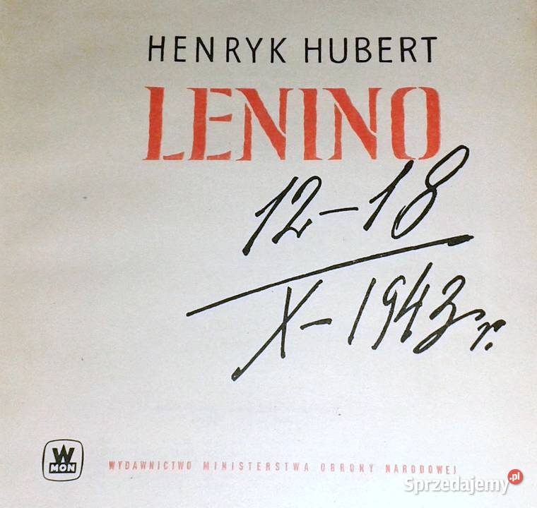Lenino Henryk Hubert