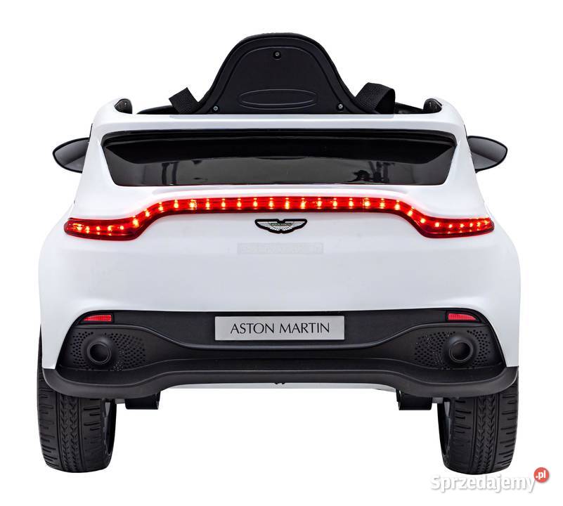 Aston Martin DBX na akumulator dzieci Biały 14kg Łopuszno