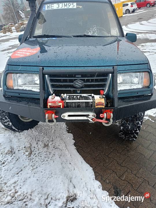 Suzuki Vitara 4x4 lift 4 Radzikone wyciągarka nieuszkodzony mazowieckie Magdalenka