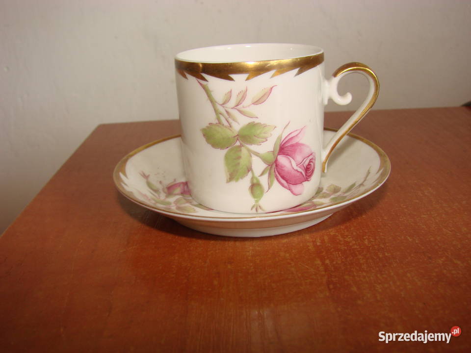 Hackefors Porslin filiżanka spodeczek