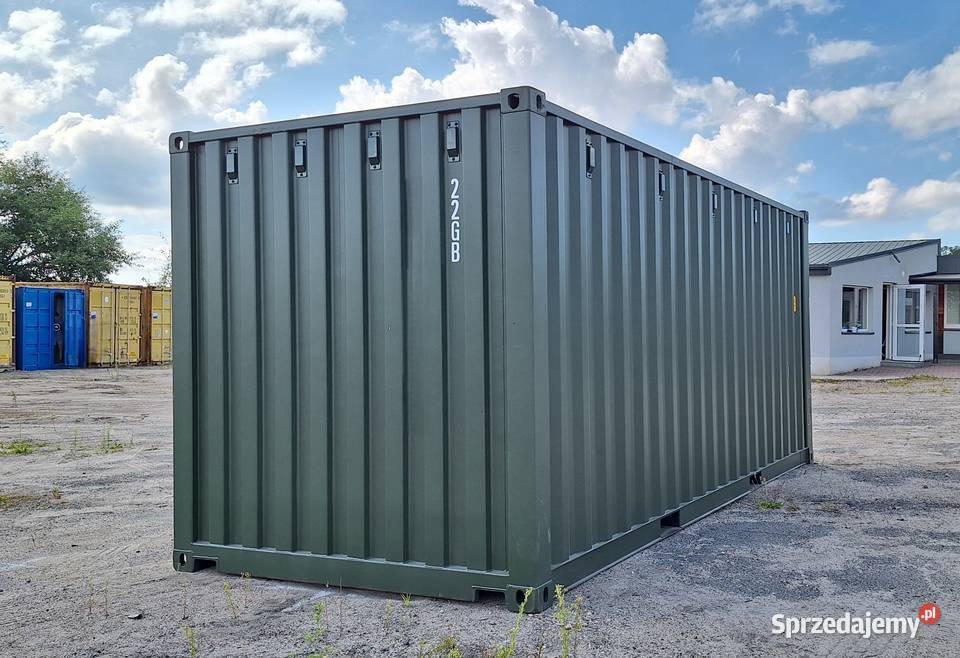 KONTENER MORSKI 20DV NOWY dostępny ręki 6metrowy Morąg