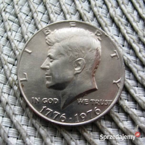 Usa Half Dolar 1976r Niepodłegłość wielkopolskie Kalisz