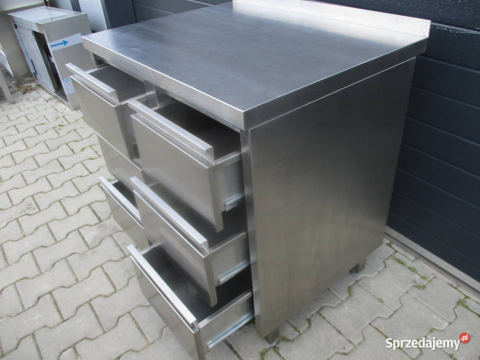 STÓŁ GASTRONOMICZNY Z 6 SZUFLADAMI 80x60x85 Ostrów Wielkopolski