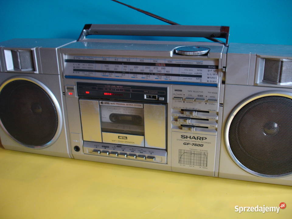 Radiomagnetofon SHARP GF7500 Zielona Góra