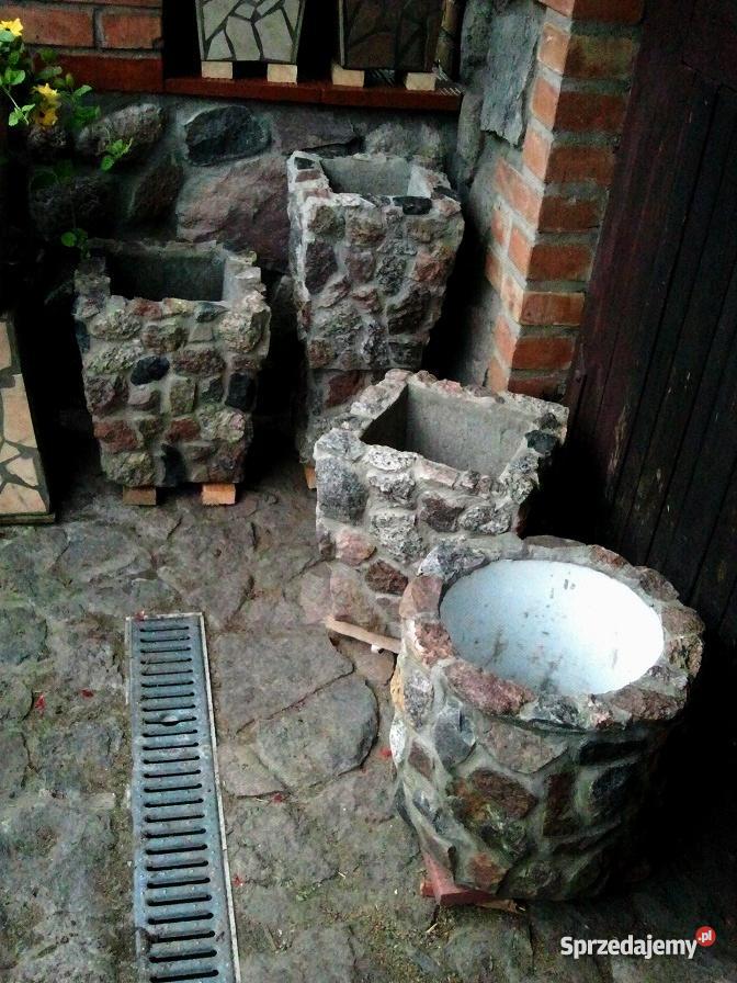 Donice z kamienia Pisz