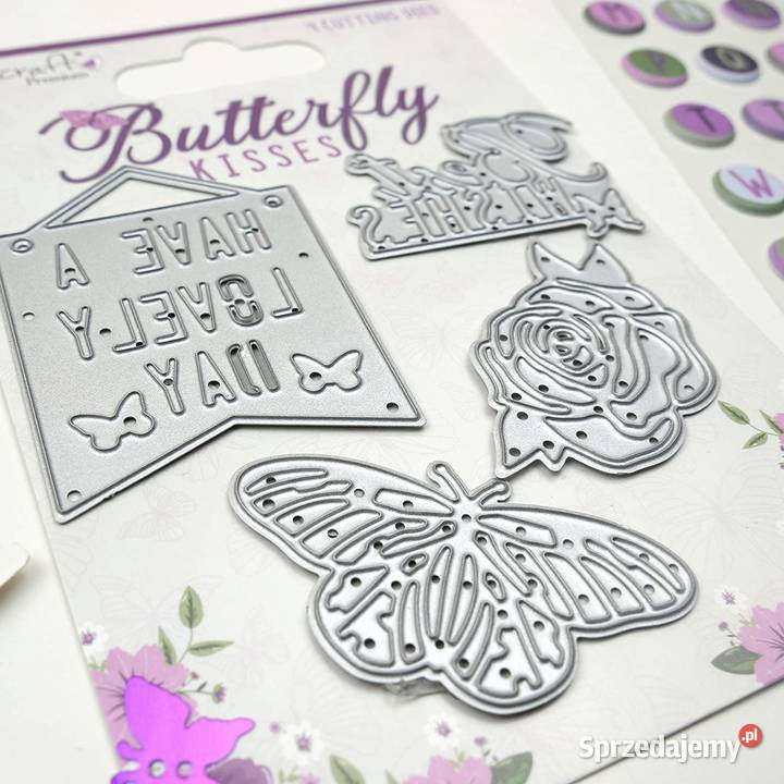 Stalowa matryca do cięcia Butterfly Kisses lubelskie Zamość