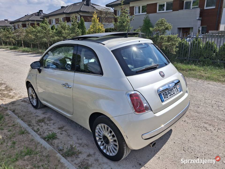 Fiat 500 2009r 14 benzyna klimatyzacja alufelgi