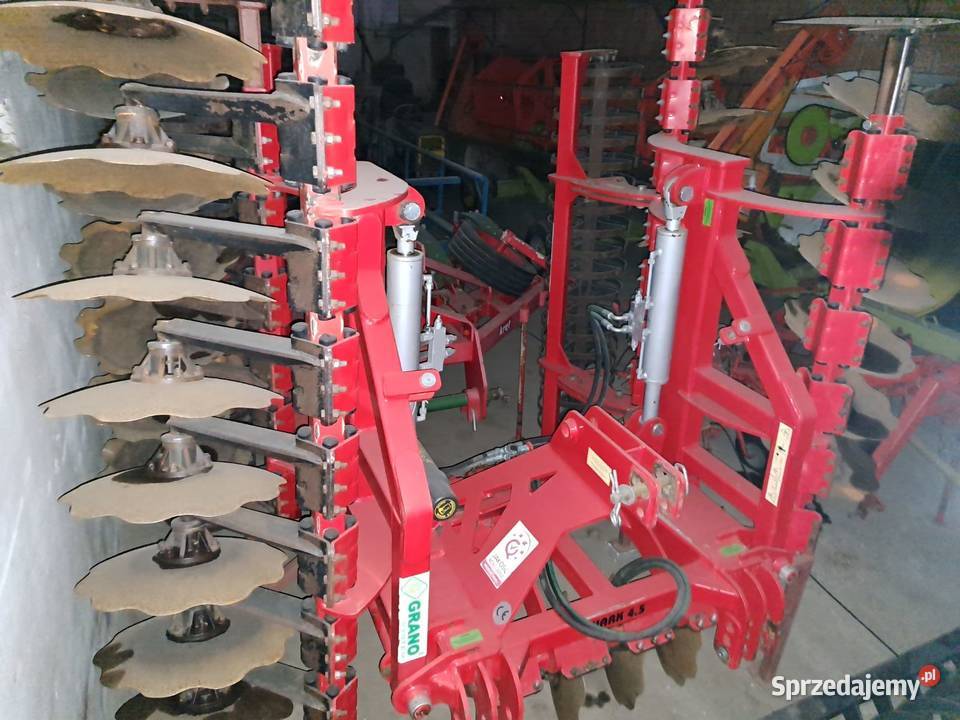 Brona talerzowa Grano System Shark 45 m Mrocza sprzedam