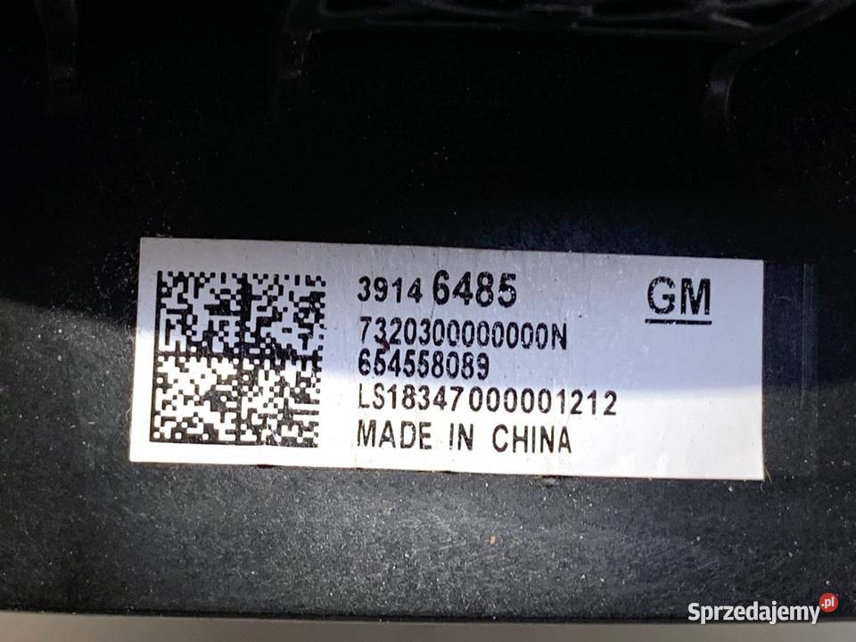 GŁOŚNIKI KOMPLET OPEL ASTRA K 39146485 Hatchback sprzedam