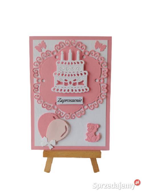 ZAPROSZENIA URODZINY WZ4 C6 wielkopolskie