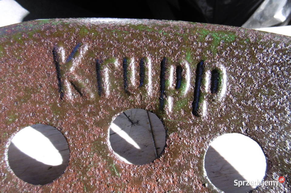 siedziko fotel przetrząsarka przegrabiarka krupp Namysłów