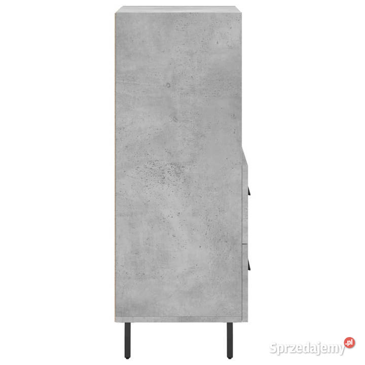Szafka szarość betonu 345x34x90 materiał mazowieckie Warszawa