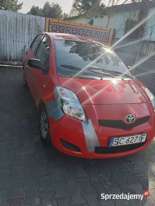 TOYOTA YARIS 10 2009R PIERWSZY WŁAŚCICIEL SALON śląskie Częstochowa