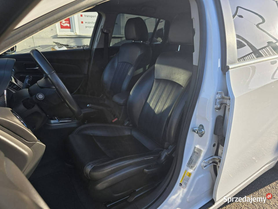 Chevrolet Cruze 14 Turbo 140 Skóra Kamera Klima kurtyny powietrzne Słupsk sprzedam