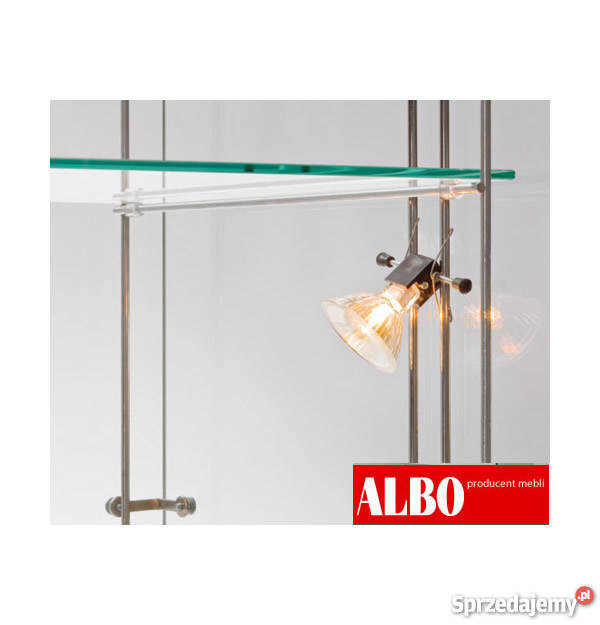 Gablota Szklana POLO witryna szklana meble Kielce wyposażenie