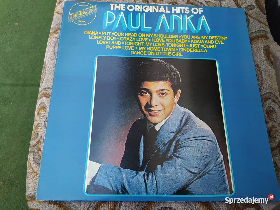 Paul Anka The Oryginał Hits Of pop Gdańsk