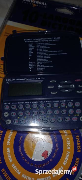 Elektroniczny tłumacz translator 10 języków Sieradz