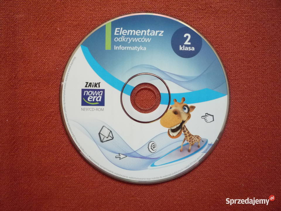 Informatyka Klasa 2 Nowa Era Informatyka klasa 2 Płyta CD z zadaniami Nowa Era Jak Nowa Szczecin