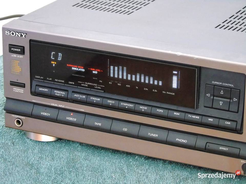 Wzmacniacz Sony TAD505 korektor graficzny Jasło