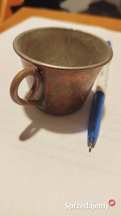 Miedziana filiżanka Gdańsk sprzedam