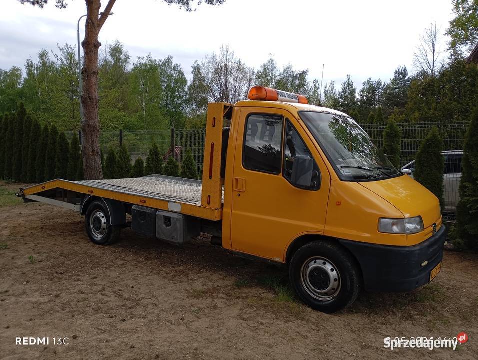 Auto laweta Peugeot Boxer 25 Turbo Diesel z 1997 Legionowo sprzedam