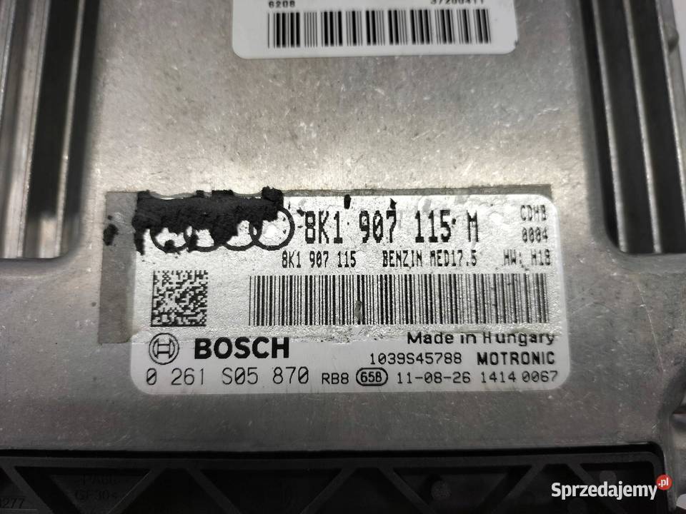 STEROWNIK SILNIKA 8K1907115M 0261S05870 18 TFSI świętokrzyskie