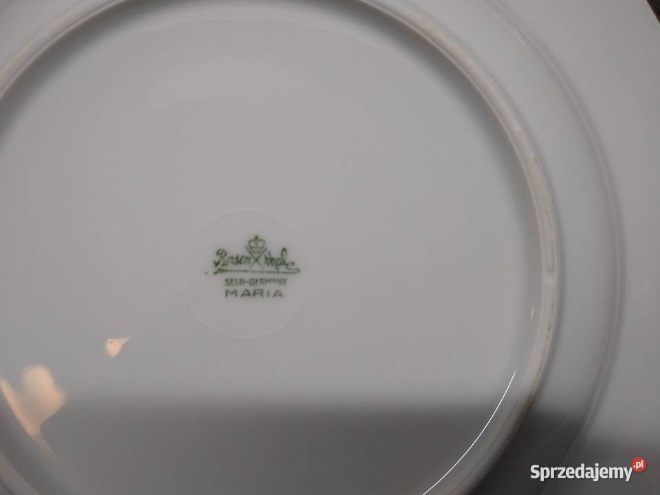 Talerz głęboki Rosenthal Biała Maria 25 Porcelana i szkło Kalisz