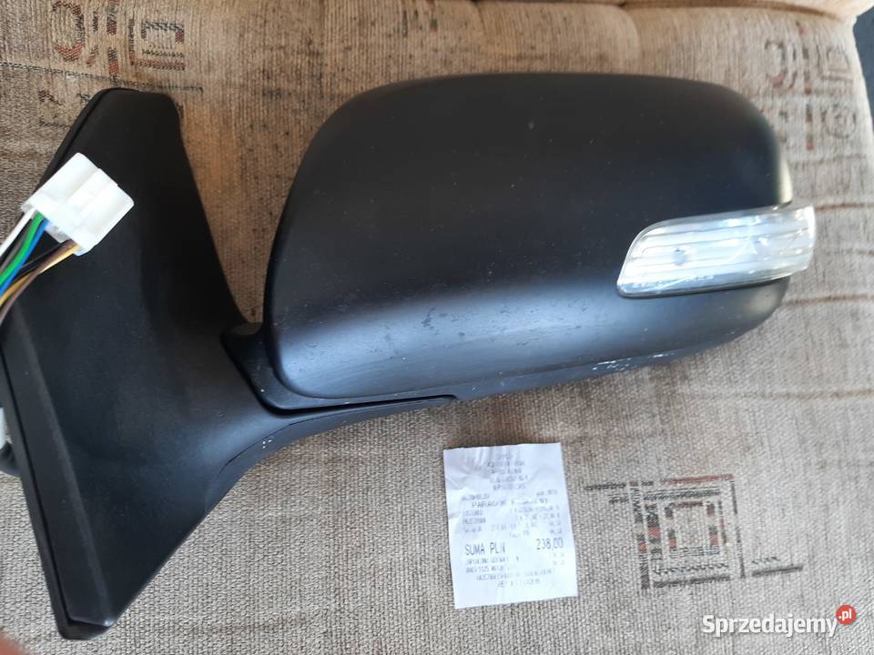 Lewe lusterko Toyota Avensis Lusterka zewnętrzne pomorskie Wejherowo