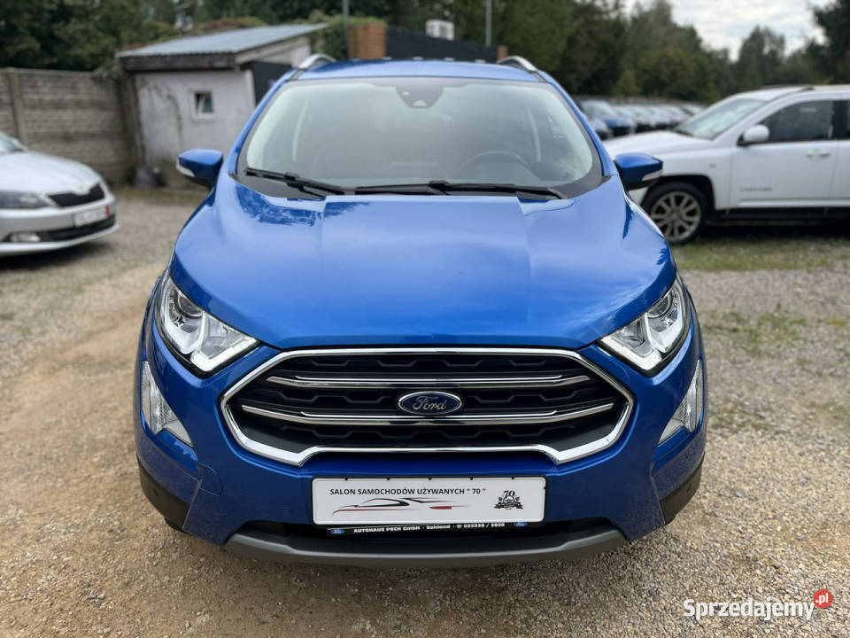 Ford EcoSport 10 Grzane Skóry Kamera Czujniki Częstochowa