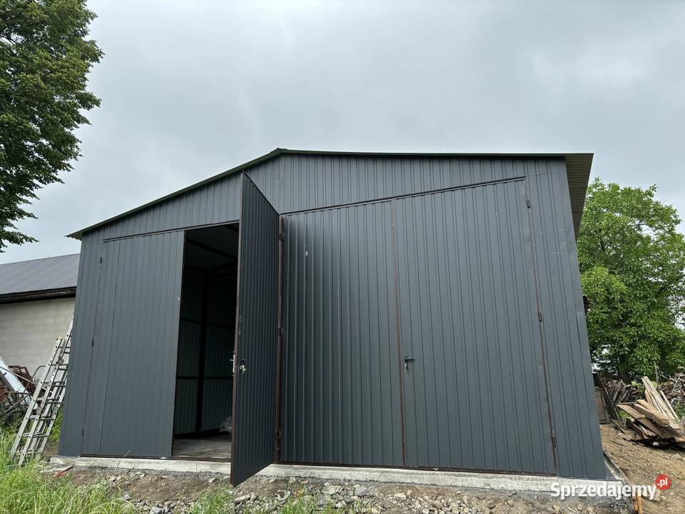 Duży Garaż BlaszanyWIATA HALA SchowekMagazyn Hale i magazyny łódzkie Skierniewice