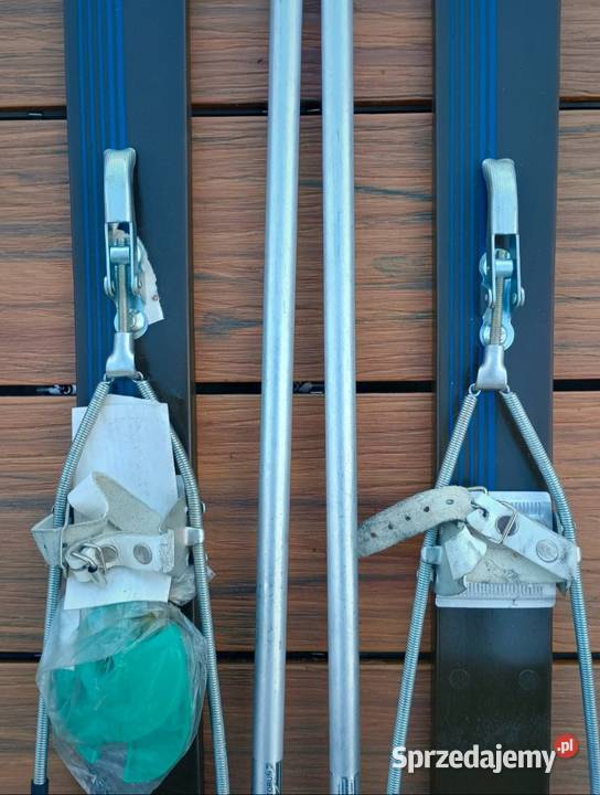 Narty Polsport Toruń L110 PRL 1988r NOWE Korsze sprzedam