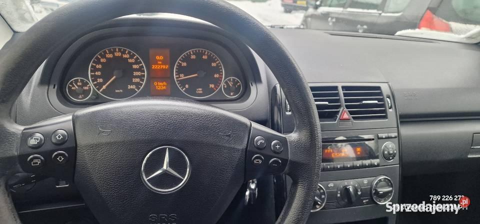 Mercedes a169 17 benz 2005 stan manualna Łódź