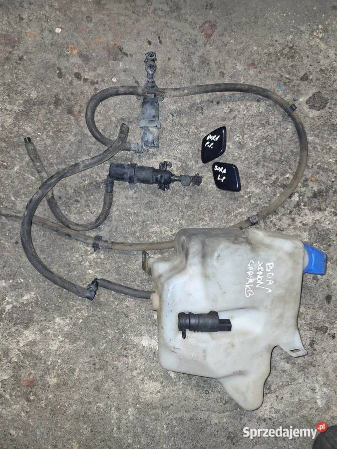 VW Bora xenon spryski zestaw kpl 2003r Gołdap