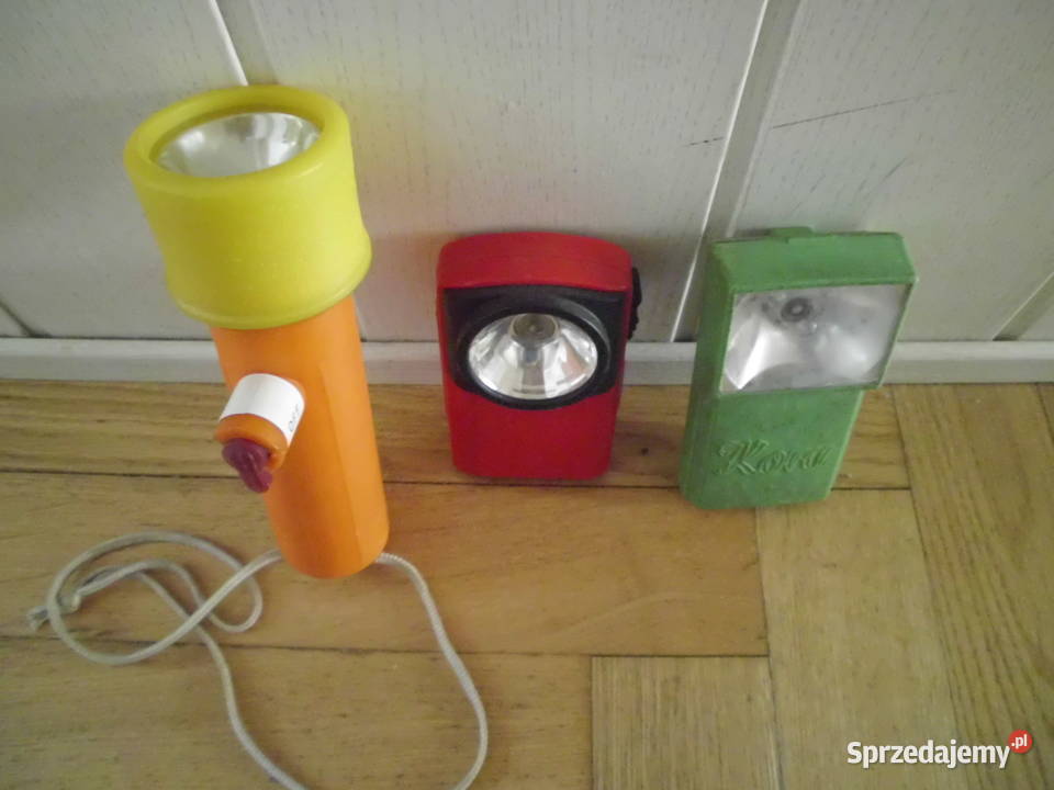 Latarki PRL DDR mini kolekcja 5 pomorskie Starogard Gdański
