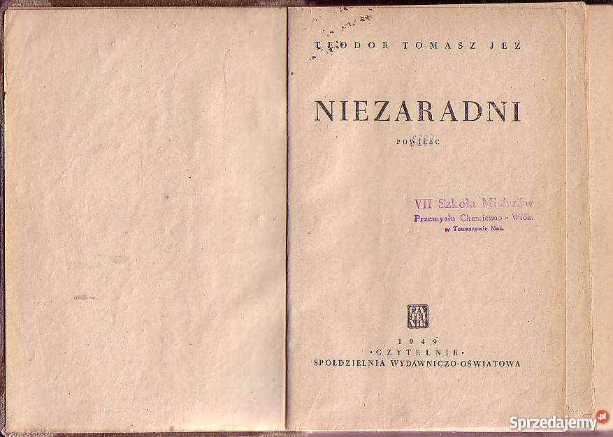 6838 NIEZARADNI TEODOR TOMASZ JEŻ