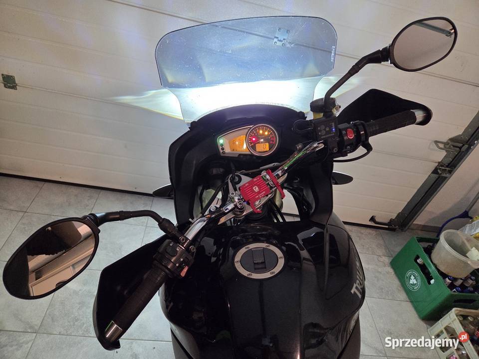 Triumph Tiger 1050 2009 trzy oryginalne kufry opolskie Turawa