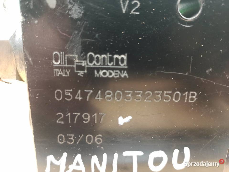 Zawór Blok Manitou 217917 Wilkowo