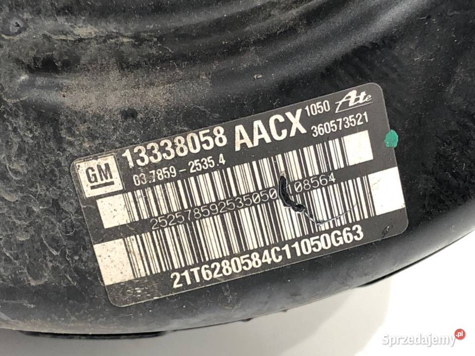 SERWO HAMULCOWE OPEL ASTRA J 13338058 Kombi 0915 osobowe