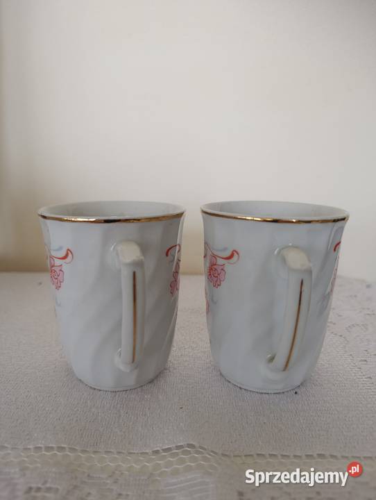 Nieużywane 2 kubki Chodzież PRL Kielce